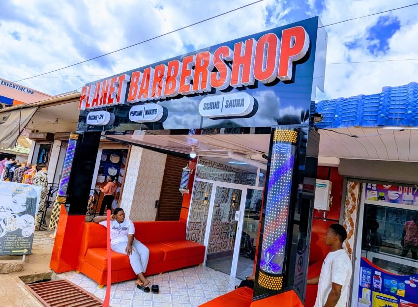 Barbershop 3D Sign